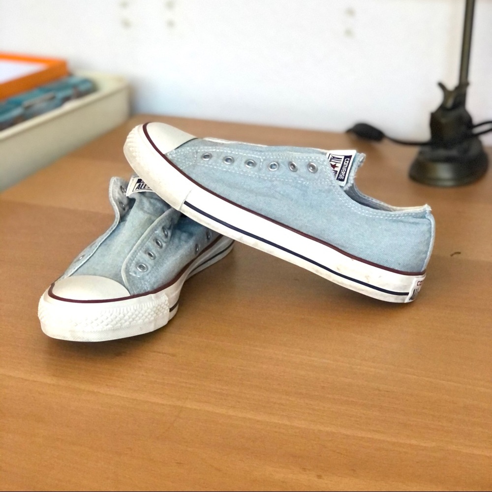 Converse All Star Lo Top Laceless Denium
